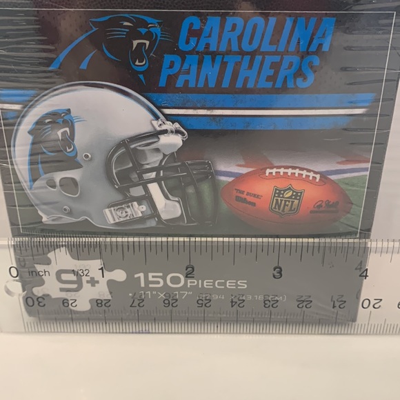NFL Carolina Panthers 150 Piece Puzzle, NEW, 11” x 17” - Picture 2 of 3